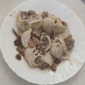 El cooksnap de celia.esn cuando hizo Galets o lumaconi con salsa de setas variadas y frutos secos.