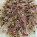 El cooksnap de arodsot cuando hizo Carpaccio de bacalao.