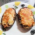 El cooksnap de César Gutierrez cuando hizo Berenjenas rellenas.