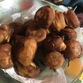 El cooksnap de Tamara Coronel cuando hizo Buñuelos.