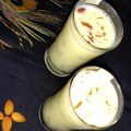 Priya vishnu Varshney का कुकस्नैप जब उन्होंने काजू बादाम मिल्क शेक(Kaju badam milk shake recipe in Hindi) बनाया था।