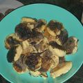 El cooksnap de gabiurrere cuando hizo Tortitas negras (sin levadura).