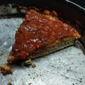 El cooksnap de Alejandra Pintos cuando hizo Pizza casera de avena y harina integral.