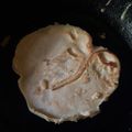 El cooksnap de Brisa Salmeri cuando hizo Panqueques.