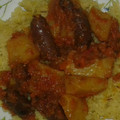 Habiba Hamdy's cooksnap of when they made Smothered Potatoes with Bell Pepper Onions Polish Sausage.