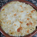 El cooksnap de Natalia Gullón cuando hizo Brócoli con Bechamel y Pollo gratinado.