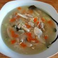El cooksnap de Lucas Rodriguez cuando hizo Sopa de pollo.