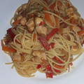 El cooksnap de Silvia Ceresa cuando hizo Wok pollo, vegetales con fideos especial!.