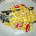 Cooksnap dari wentz untuk resep Tumis ikan cuek campur jagung dan pete