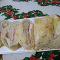 El cooksnap de Xime Cerrudo cuando hizo Pan casero relleno.