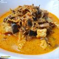 Cooksnap dari Dapur Kuma untuk resep 3. Jantung pisang kuah santan pedas