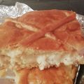 El cooksnap de Dunia Abdplm cuando hizo Empanada de pollo y bechamel.