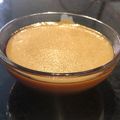 El cooksnap de Malagueña salerosa cuando hizo Flan de turrón de yema tostada, en la Monsieur cuisine.