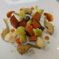 il Marzia Giustiniani quando ha preparato Giardino d’autunno (Tempeh in salsa teriyaky con verdure di stagione)
