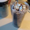 Tara 's cooksnap of when they made Starbucks caramel frappchino.