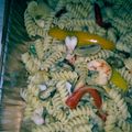 El cooksnap de Maria Irma Rubiño cuando hizo Fideos con mejillones.