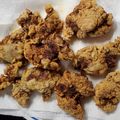 Lauren's cooksnap of when they made My Fried Chicken Livers.