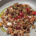 Karan Tripathi (Food Fanatic) का कुकस्नैप जब उन्होंने किनोवा वॉलनट सलाद (Quinoa Walnut Salad recipe in hindi) बनाया था।
