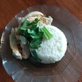 Cooksnap dari Rohayati Nyonyae Ahmad Al-yaser untuk resep Nasi Hainam ala Singapur (hainanese chicken rice)