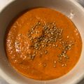 El cooksnap de Marta Oli Boli cuando hizo Hummus de pimiento rojo asado.