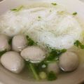 รูป Cooksnap ของ piya peipei เมื่อเขาทำ เส้นหมี่น้ำลูกชิ้น