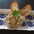 El cooksnap de Rosario Cereijo alvarez cuando hizo Baba Ganoush al perejil o paté vegano de berenjena.