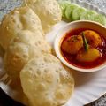 sandhya Dutta 's cooksnap of when they made লুচির সাথে আলুর দম(luchir satha alurdom recipe in bengali).