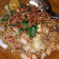 Cooksnap dari Raudah untuk resep Long spagheti with shrimp n pete #pr_pasta