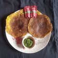 Rekha Vora's cooksnap of when they made બેસન ના લસણિયા પુડલા (Besan Lasaniya Pudla Recipe In Gujarati).