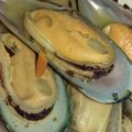El cooksnap de MelCanon cuando hizo Mejillones verdes a la naranja.