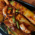 Mary's cooksnap of when they made Cucumber Kimchi.