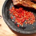 Cooksnap dari Nasrini Putri untuk resep Sambal trasi segar