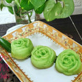 Cooksnap dari Syafriani Rini untuk resep Eggless Moist Chocolate pandan