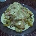 El cooksnap de María Luján cuando hizo Contramuslos de pollo rellenos de roquefort al cava.