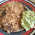 Pure's cooksnap of when they made Pilau and guacamole.