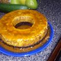 El cooksnap de Uriel Tinajero cuando hizo Chocoflan casero.