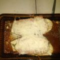 El cooksnap de Irvin Omar La Croix cuando hizo Berenjenas rellenas de carne picada de pavo-pollo.