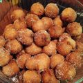El cooksnap de Patricia Abreu cuando hizo Buñuelos dulces.