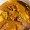 Sarosh Zeeshan's cooksnap of when they made 3 spice alu gosht.