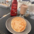 El cooksnap de Brigithe Soriano cuando hizo Crepes/panqueques sin huevo!☻.