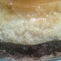 El cooksnap de san cuando hizo Chocoflan (torta imposible).