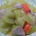 麗麗 的 大黃瓜炒貢丸 cooksnap