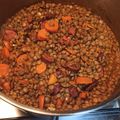 El cooksnap de Davidpuntocom cuando hizo Lentejas caseras con chorizo.
