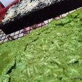 Cooksnap dari Tri Widia Ningsih untuk resep Bolu Pandan Keju DEBM