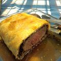 Luciano's cooksnap of when they made The Ultimate Beef Wellington.
