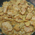 El cooksnap de Vanessa G cuando hizo Solomillo de cerdo en salsa de champiñones.