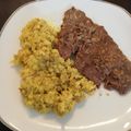 El cooksnap de SmRg cuando hizo Risotto de mote al curry con champiñones 🍲🍄.