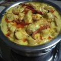 Meenakshi Verma's cooksnap of when they made Panjabi Kdi chawl.