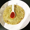 chaitali ghatak का कुकस्नैप जब उन्होंने आलू का पराठा(aloo ka paratha recipe in hindi) बनाया था।