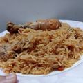 Farwa Ali's cooksnap of when they made Punjabi daigi pulao.